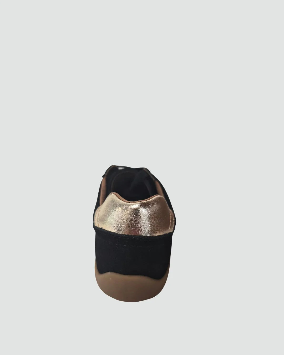Truce Black Suede Gold