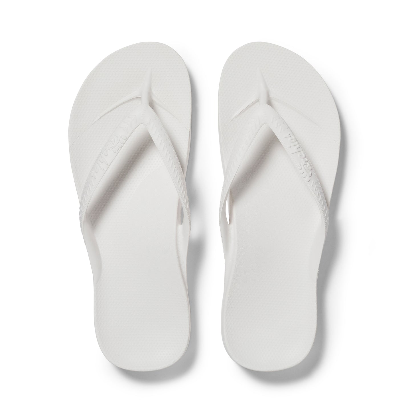 Archies White Thongs