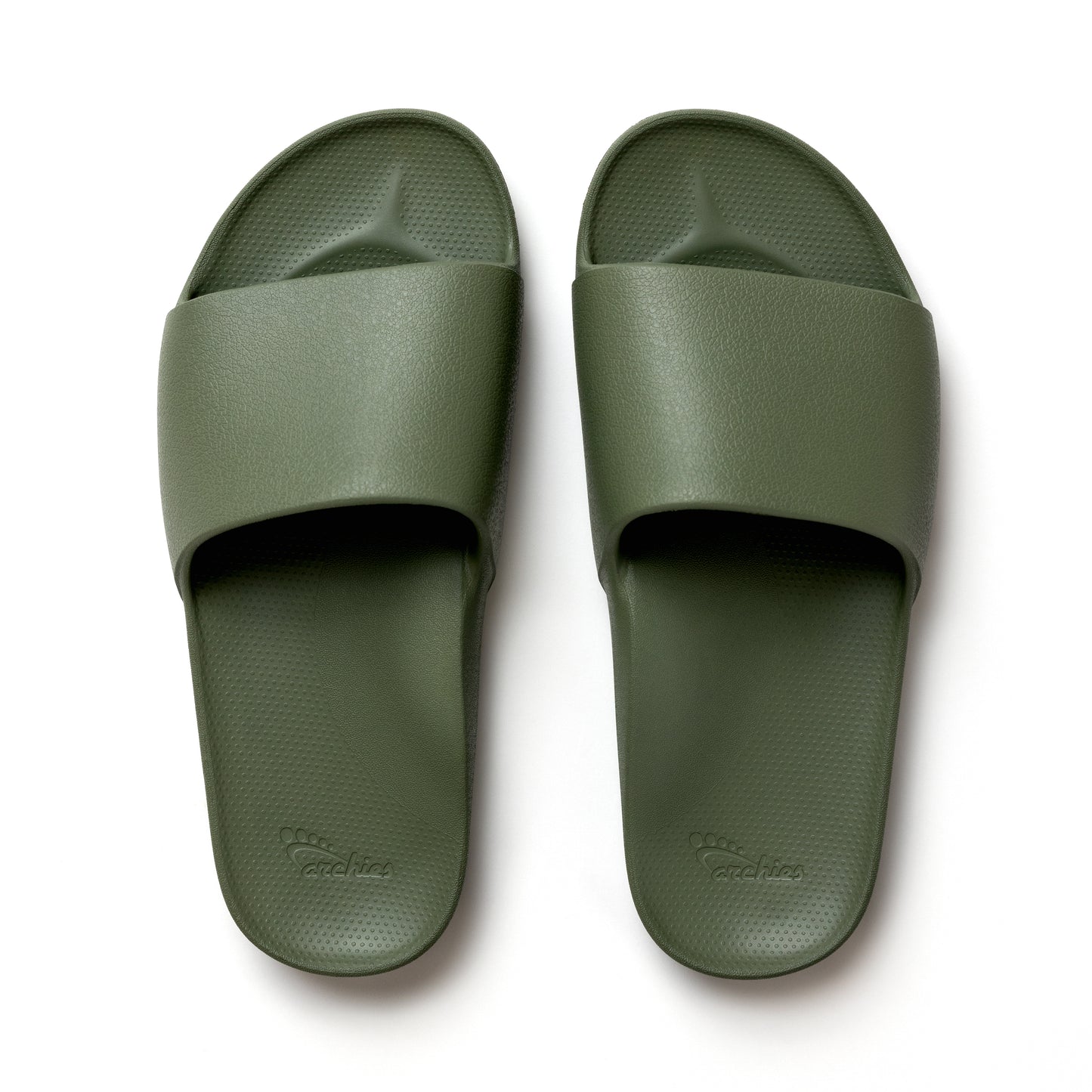 Archies Olive Green Slides