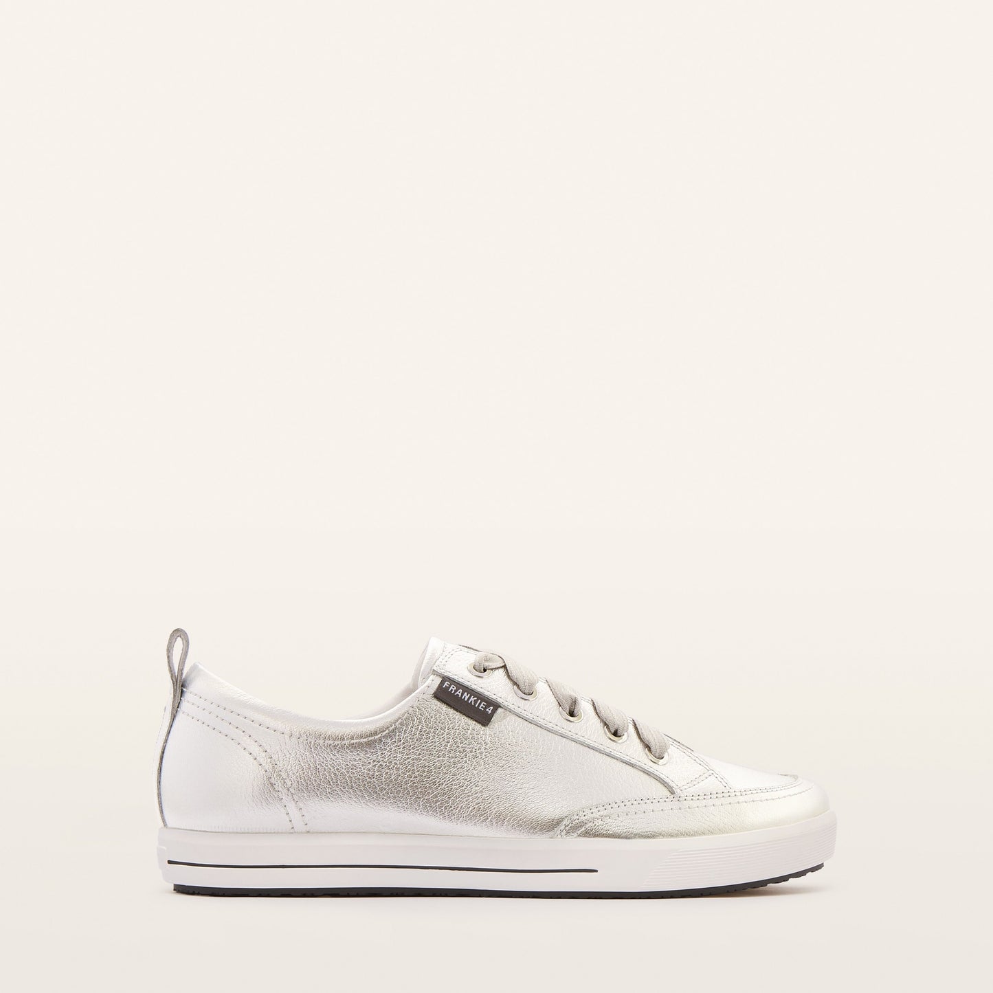 Frankie 4 Ellie V Silver Tumbled Ladies Sneaker