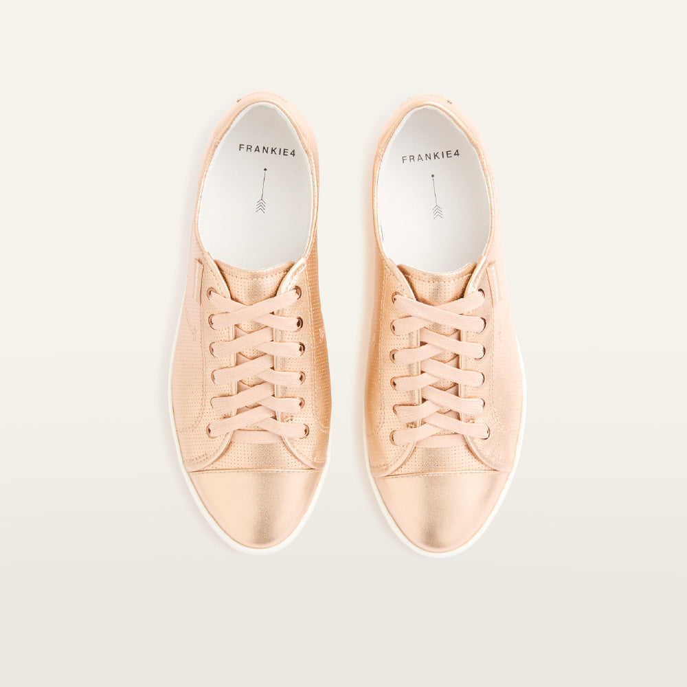 Frankie 4 Nat III Rose Gold Punched