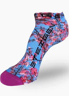 Steigen Spring Blossom Zero Length Running Sock