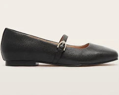 Frankie 4- Hepburn Black Tumbled Dress Shoe