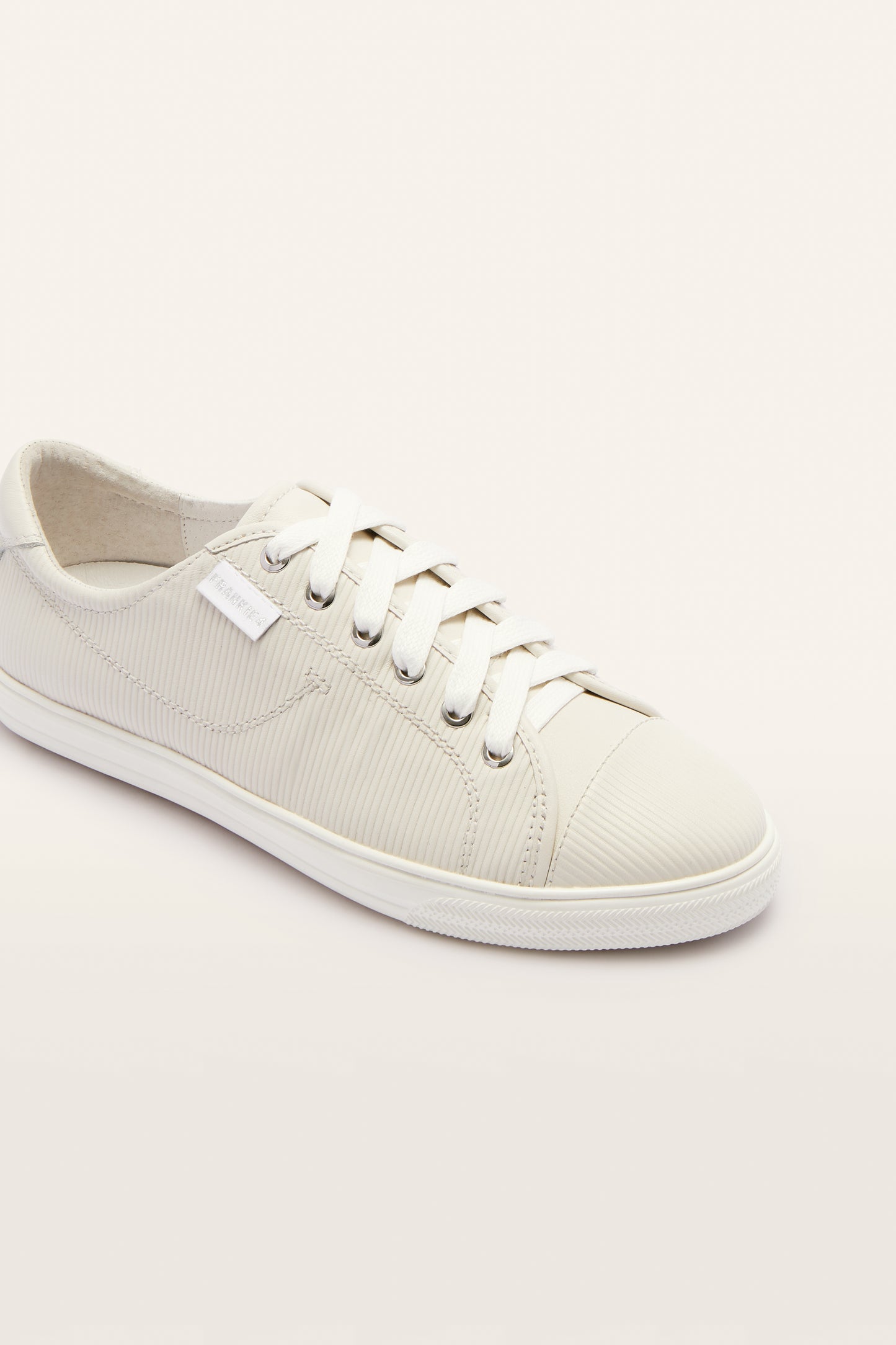Frankie 4 Nat III Chalk Emboss Women's Sneaker