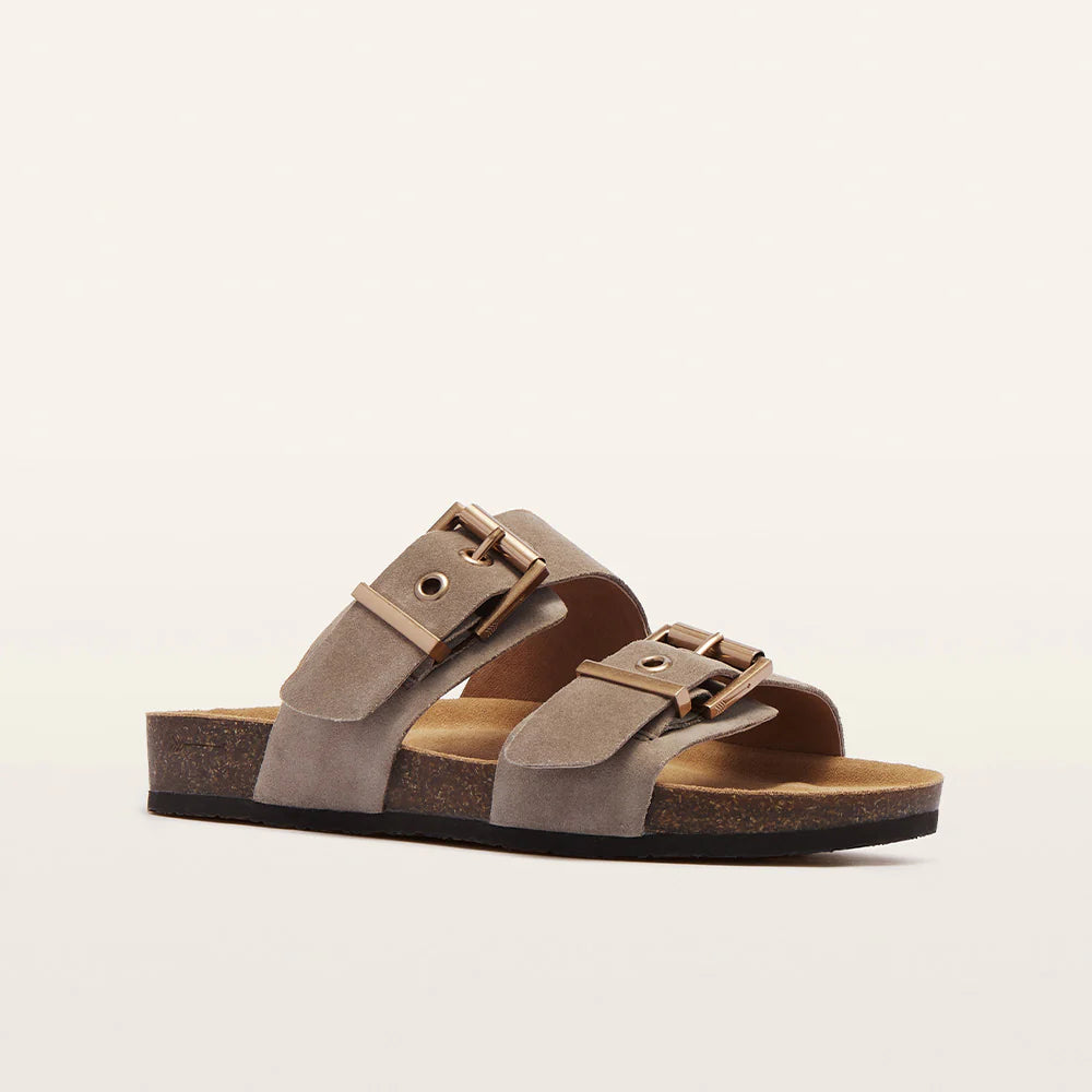 Frankie 4 Tommy Mushroom Suede Sandal