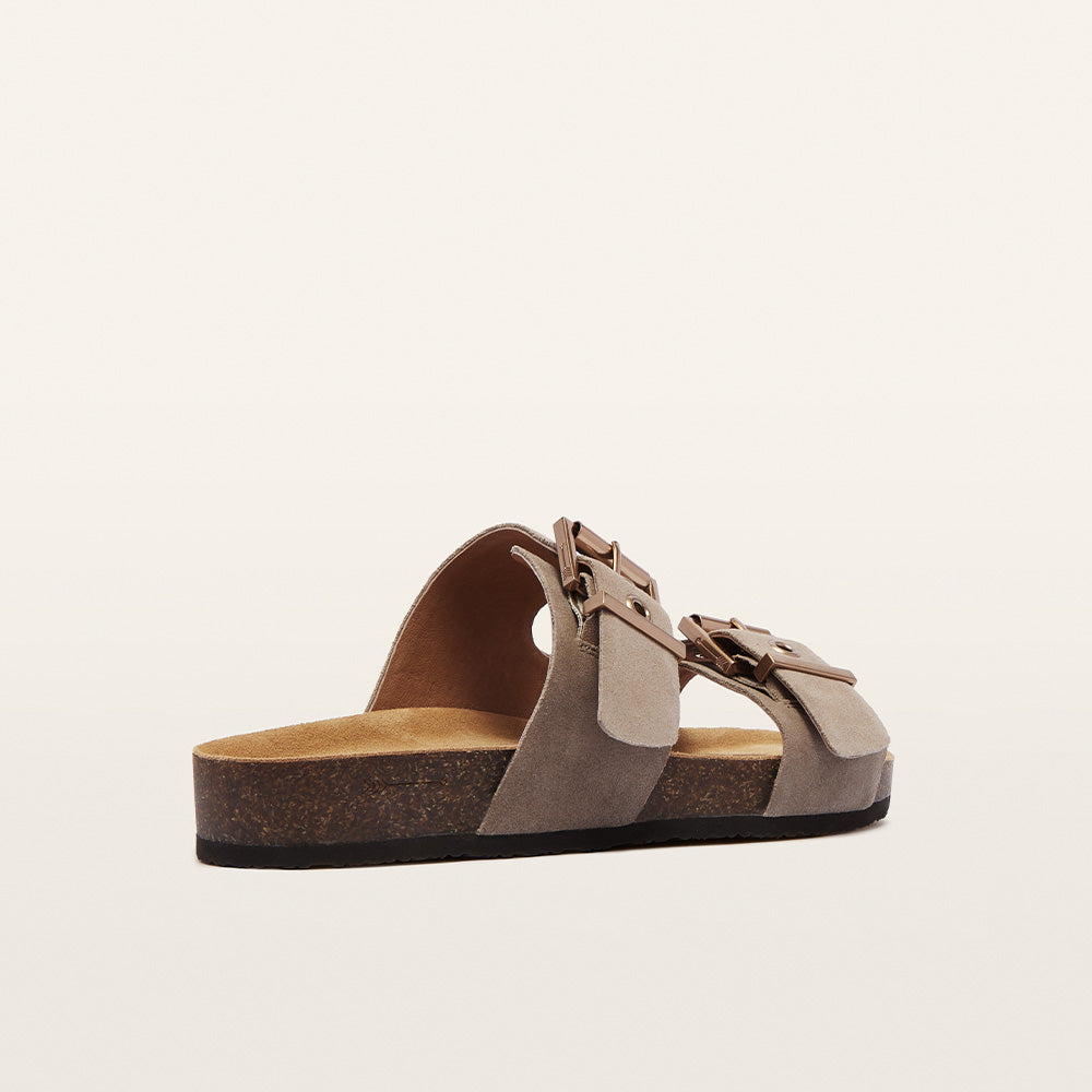 Frankie 4 Tommy Mushroom Suede Sandal