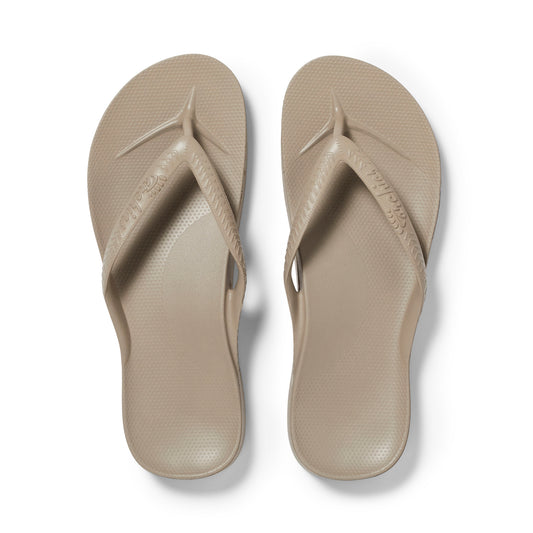 Archies Thongs Taupe