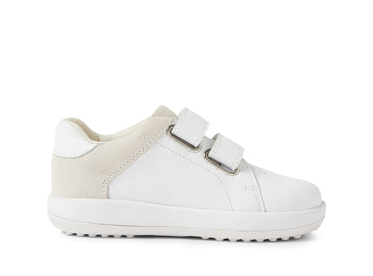 BOBUX IW Breakpoint White Leather Children's Sneaker
