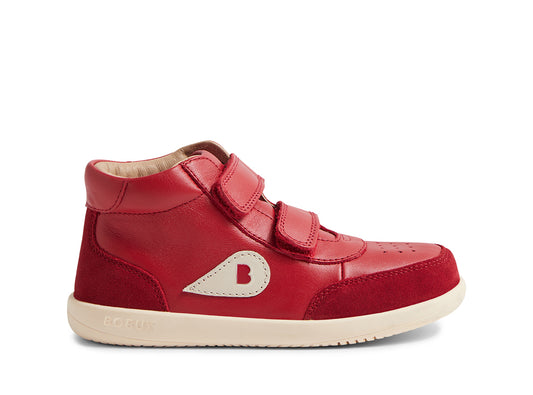 Bobux High Champs Pompeian Red Childrens Boots