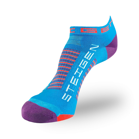 Steigen Galaxy Blue Zero Length Running Sock