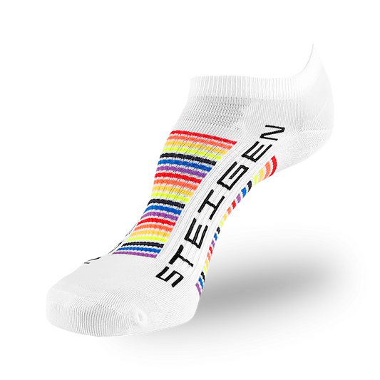 Steigen Rainbow Zero Length Running Sock