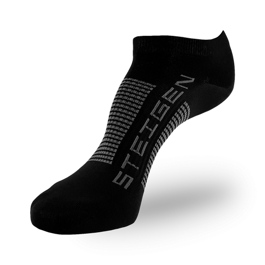 Steigen Black Zero Length Running Sock