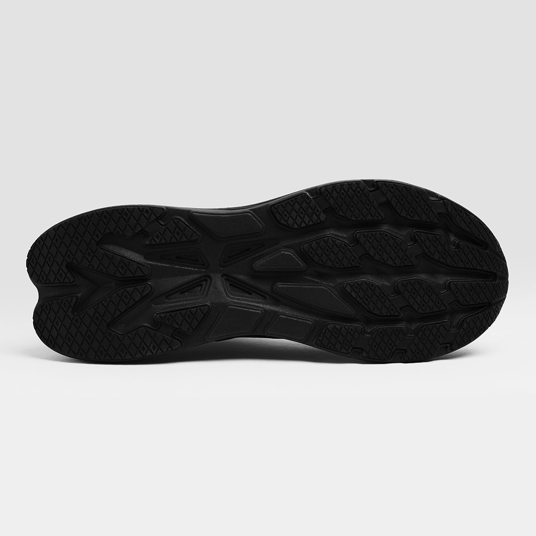 Tarkine Jet Black Running Shoes
