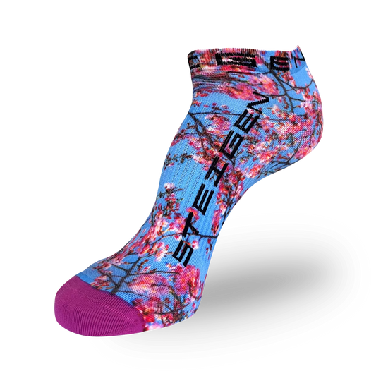 Steigen Spring Blossom Zero Length Running Sock