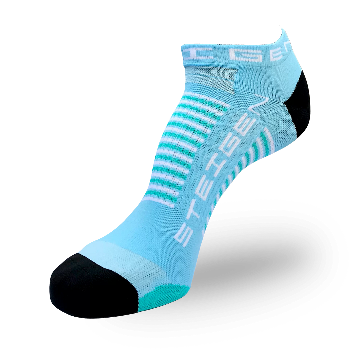 Steigen Baby Blue Zero Length Running Sock