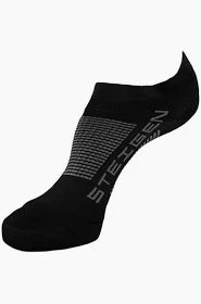 Steigen Black Zero Length Running Sock
